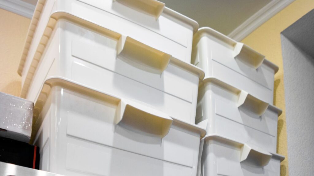 bacs plastique déménagement