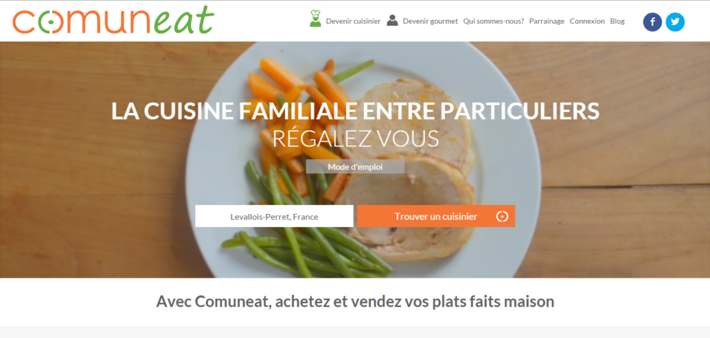 Comuneat la cuisine familiale en ligne