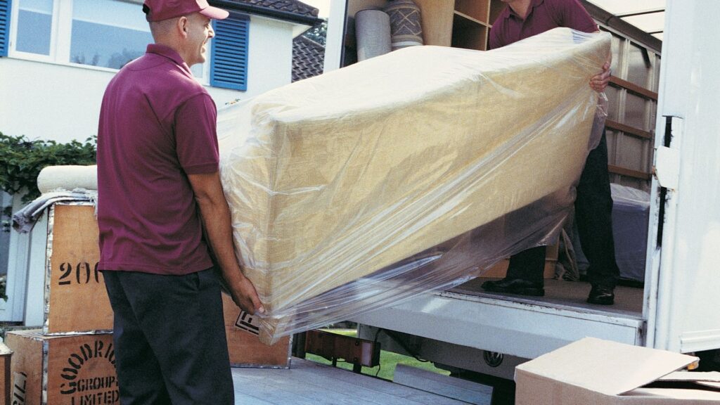 couvrir ses meubles pendant le stockage