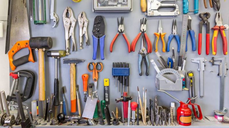 où stocker les outils d'un artisan