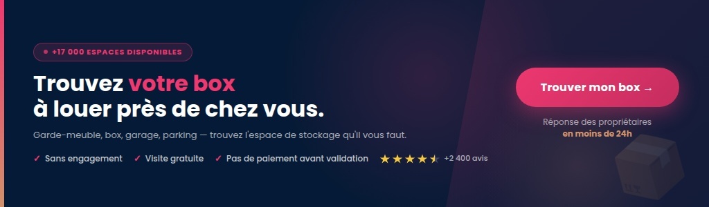 box stockage près de chez vous Jestocke.com