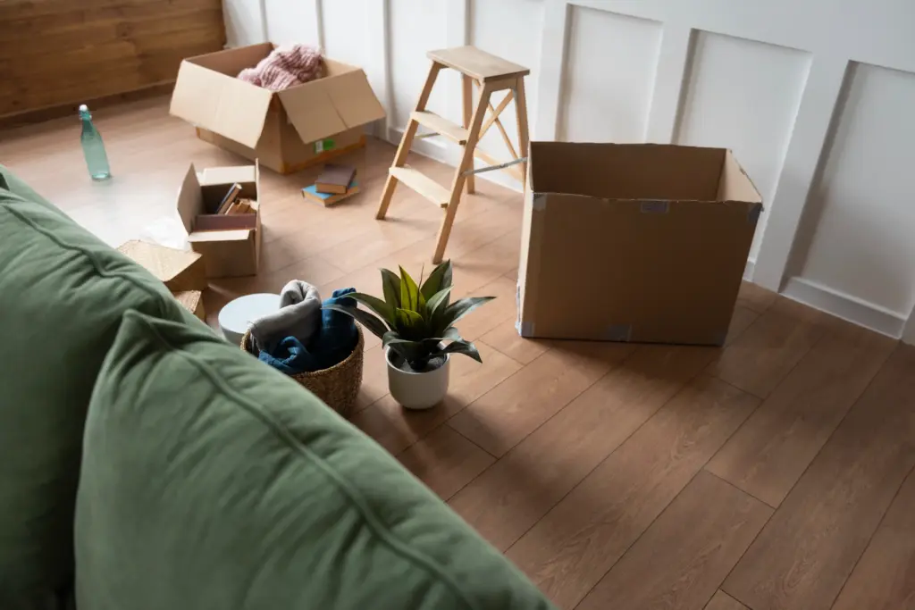 stockage temporaire après déménagement
