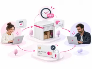 Guide locataire processus demande de location d'un box de stockage